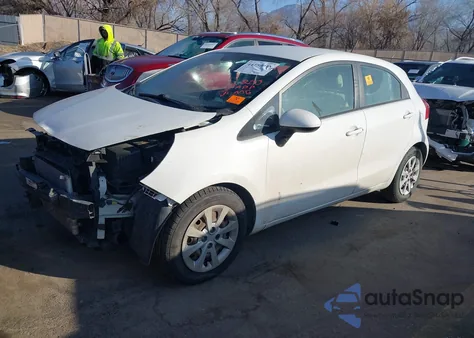 2013 Kia Rio Lx from USA, damaged, VIN KNADM5A3XD6152265